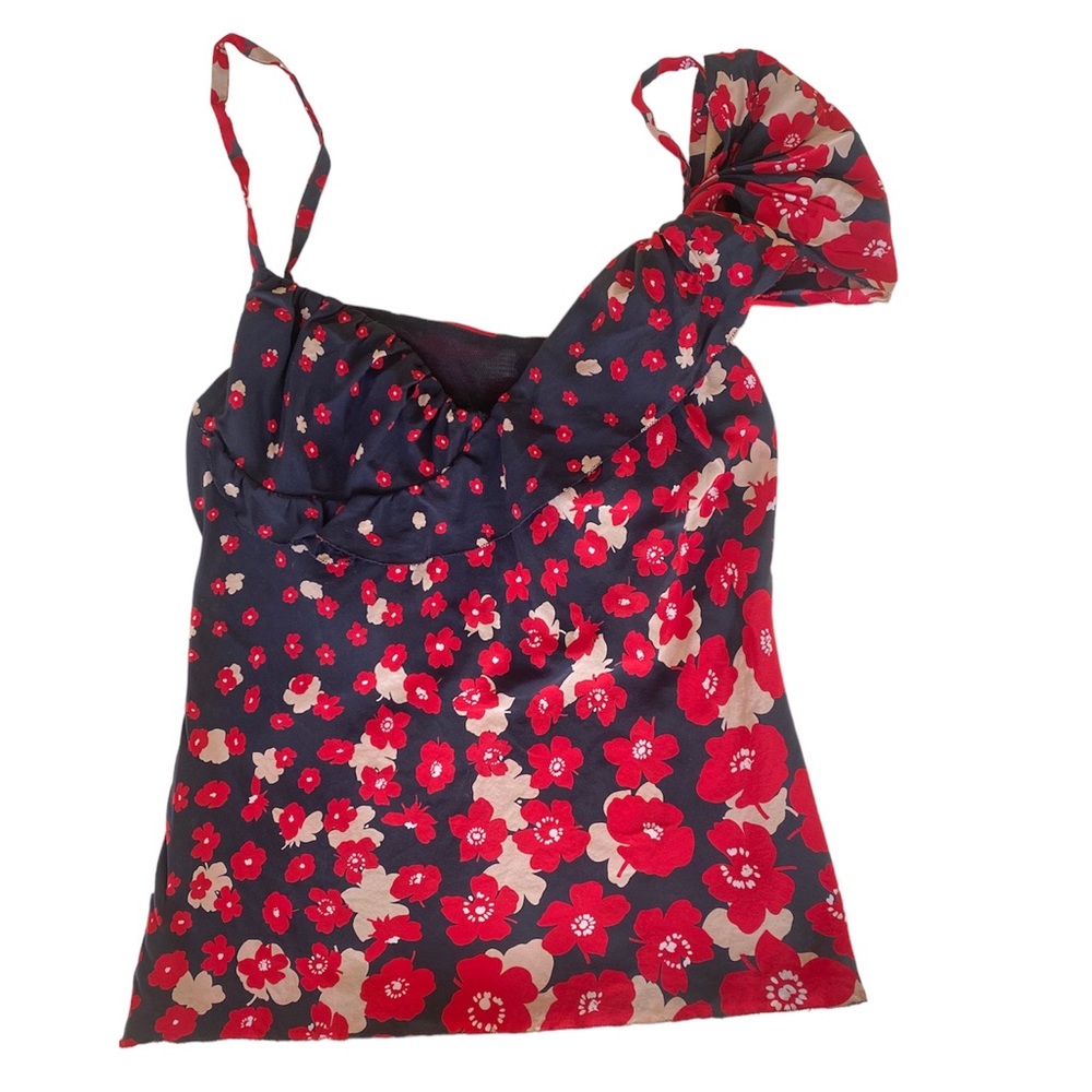 Y2K Moschino Floral Silk Camisole
